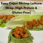 High protein gluten free lettuce wrap