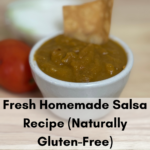 gluten-free homemade salsa